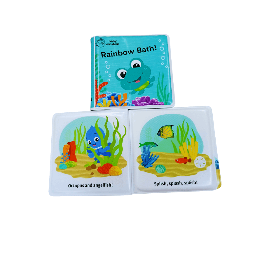 Baby Einstein Bath Books(Splish Spash/Rainbow)