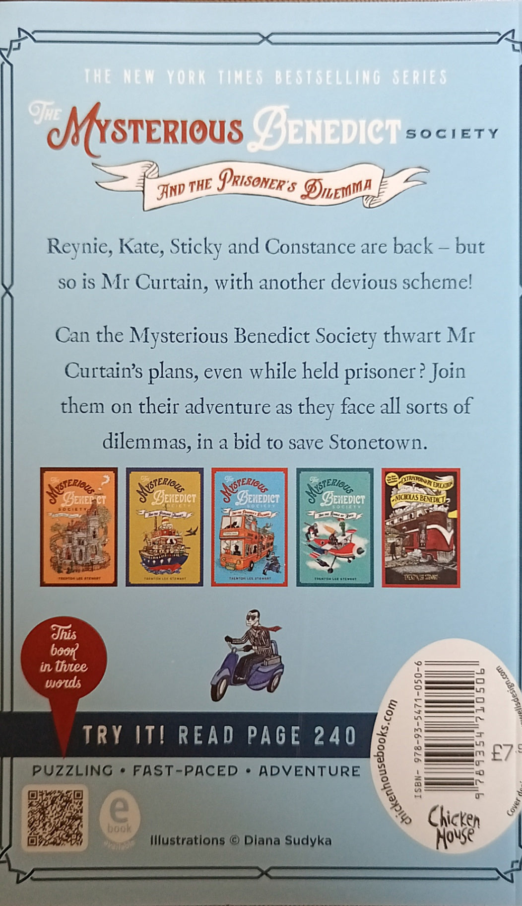 The Mysterious Benedict Society #3 The Mysterious Benedict Society and the Prisoner's Dilemma