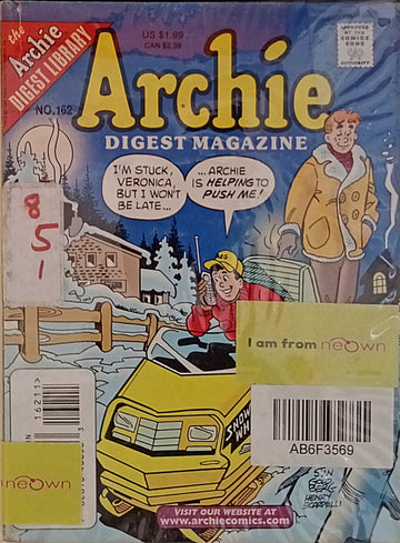 Archie Digest Magazine No.162