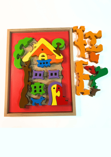 3D Shape 2 Layer Puzzle