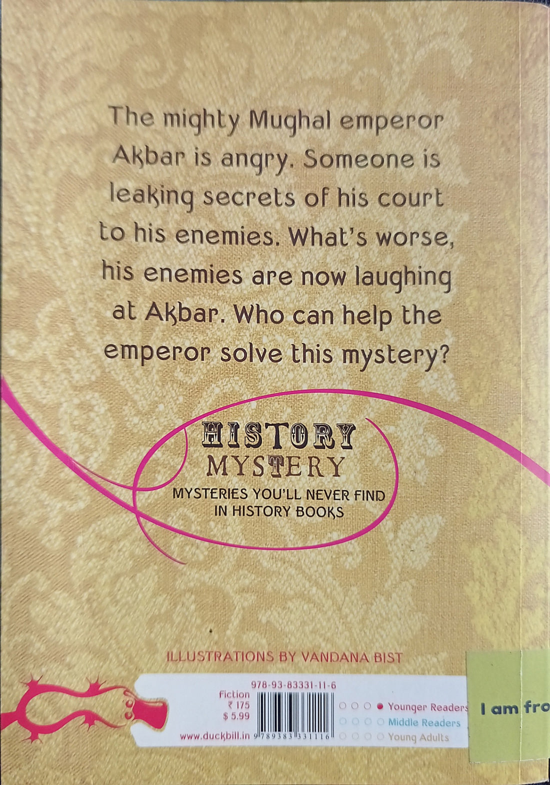 History Mystery Akbar and the Tricky Traitor