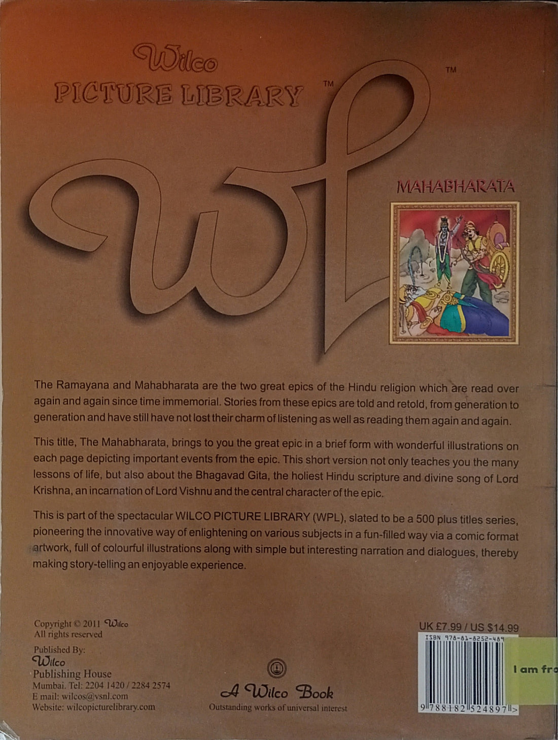 Indian Mythology & Tales/History/Divinity: Mahabharata