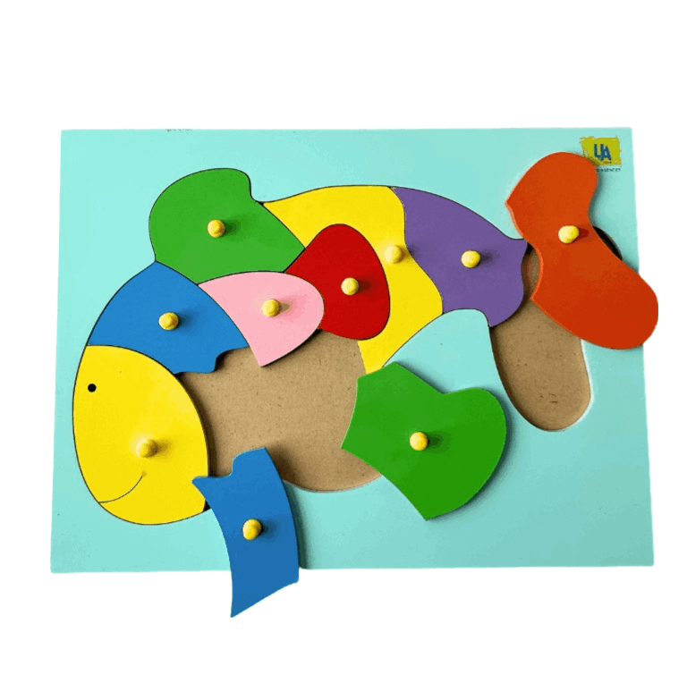 Wooden Puzzle - Fish