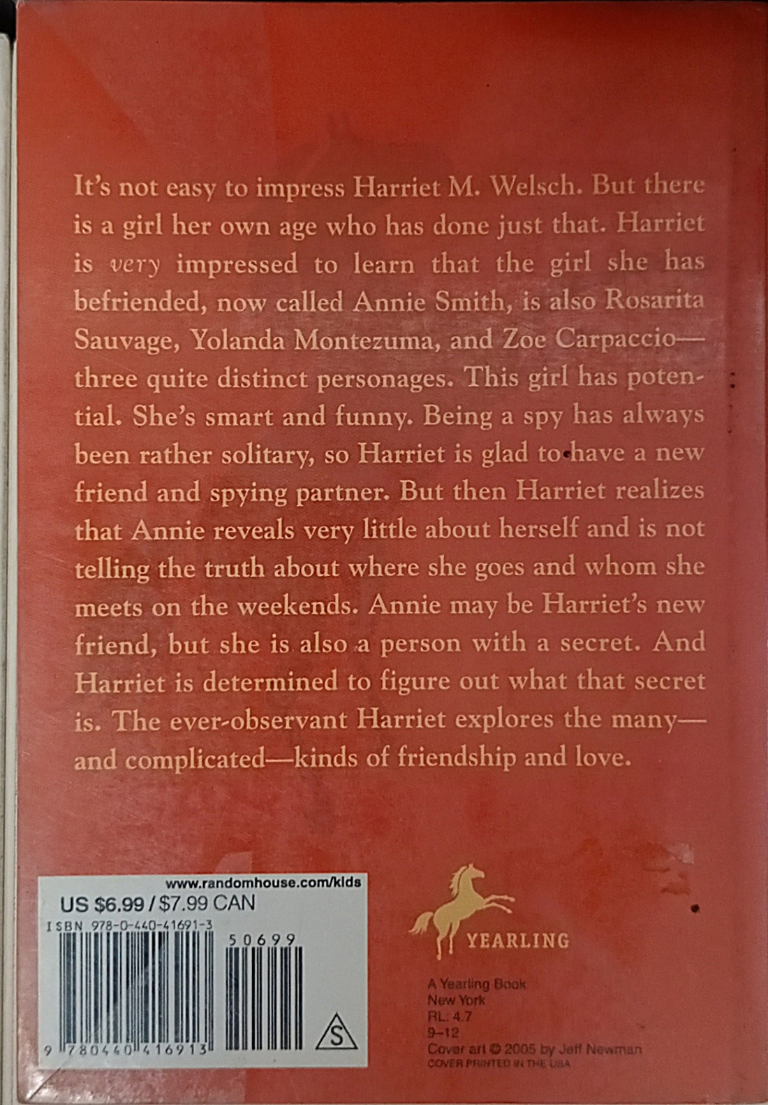 Harriet the Spy #2 Harriet the Spy, Double Agent