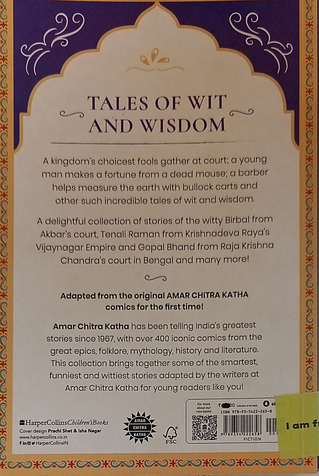 Amar Chitra Katha Folktales Series: Tales of Wit and Wisdom
