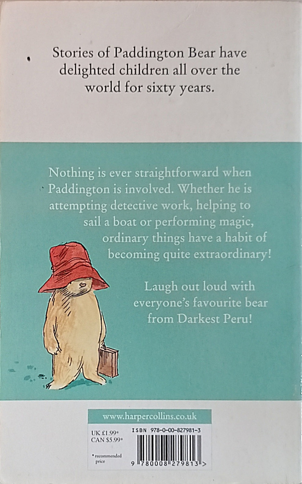 Paddington Turns Detective And Other Funny Stories