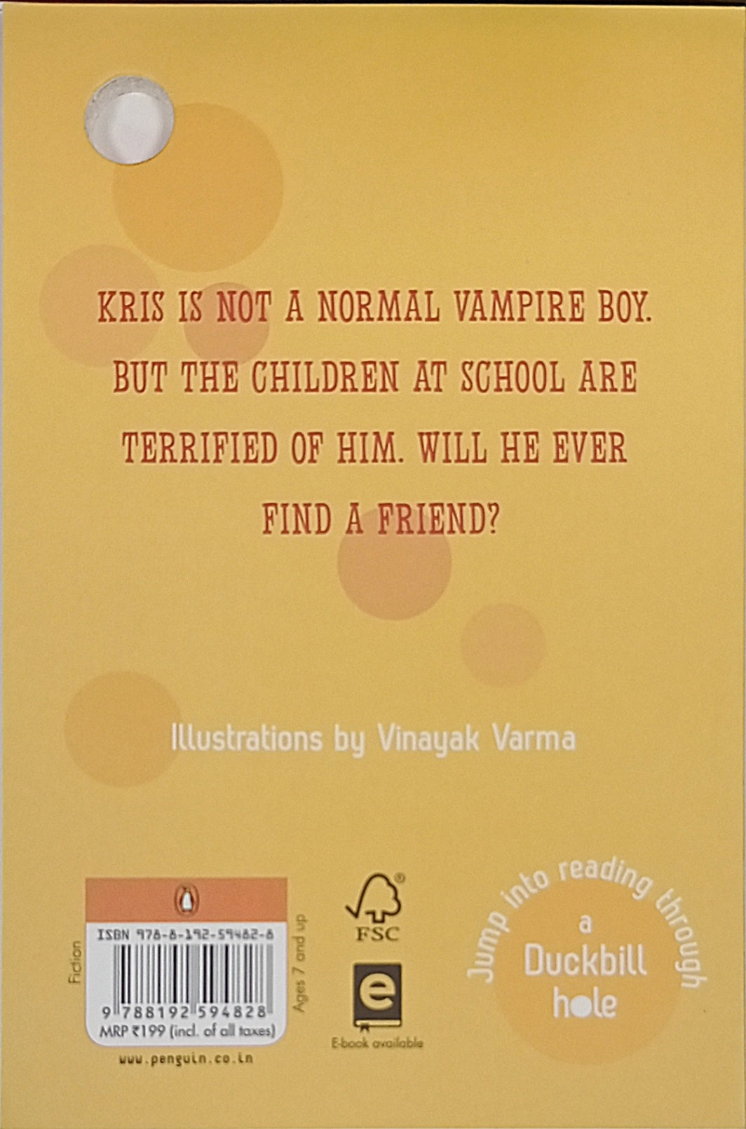 Hole Books: The Vampire Boy