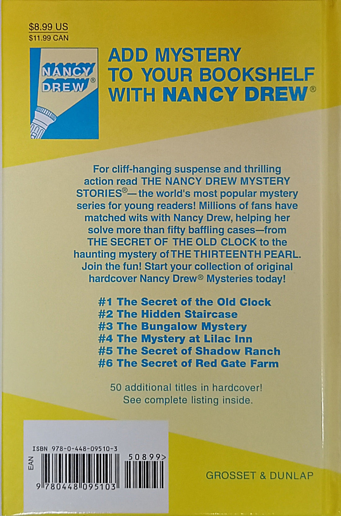 Nancy Drew Mystery Stories #10 Password to Larkspur Lane