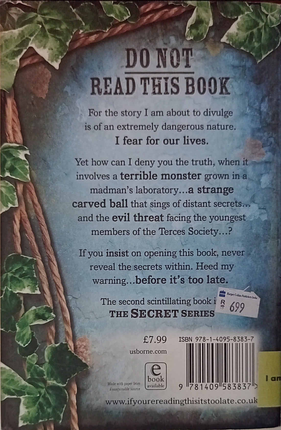 Secret #2 If You're Reading This, It's Too Late