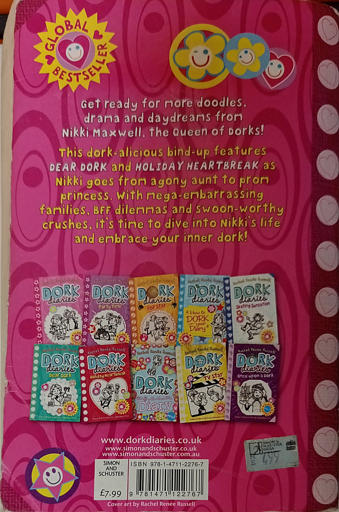 Double Dork Diaries #3 (2 in 1) Dear Dork and Holiday Heartbreak
