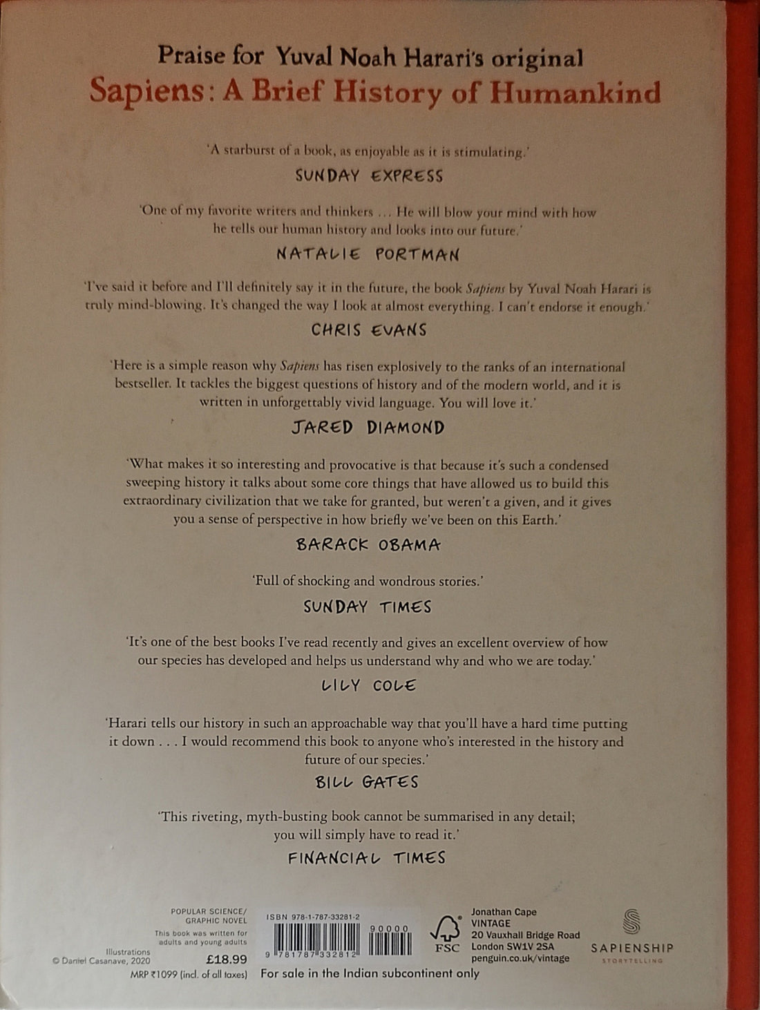 Sapiens A Graphic History Vol 1: The Birth of Humankind