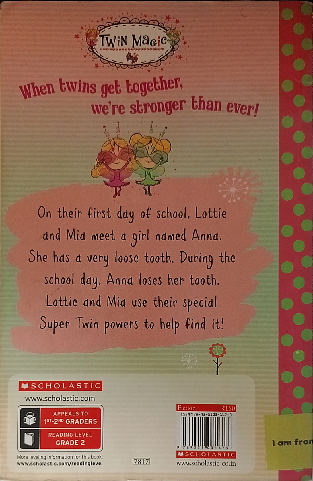 Scholastic Reader Level 2: Twin Magic Lost Tooth Rescue!