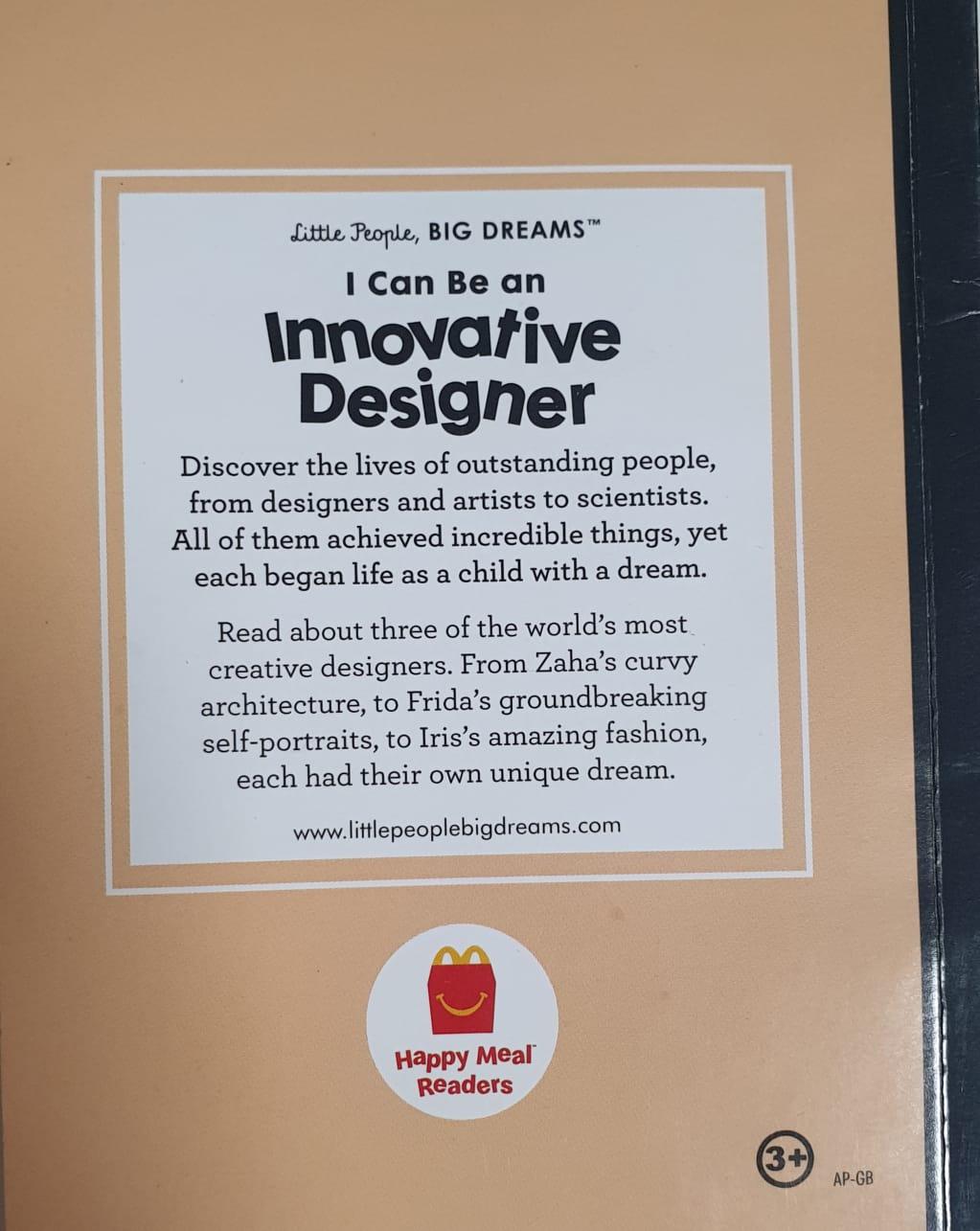 Little People, Big Dreams: I Can Be an Innovative Designer (Mini Book)