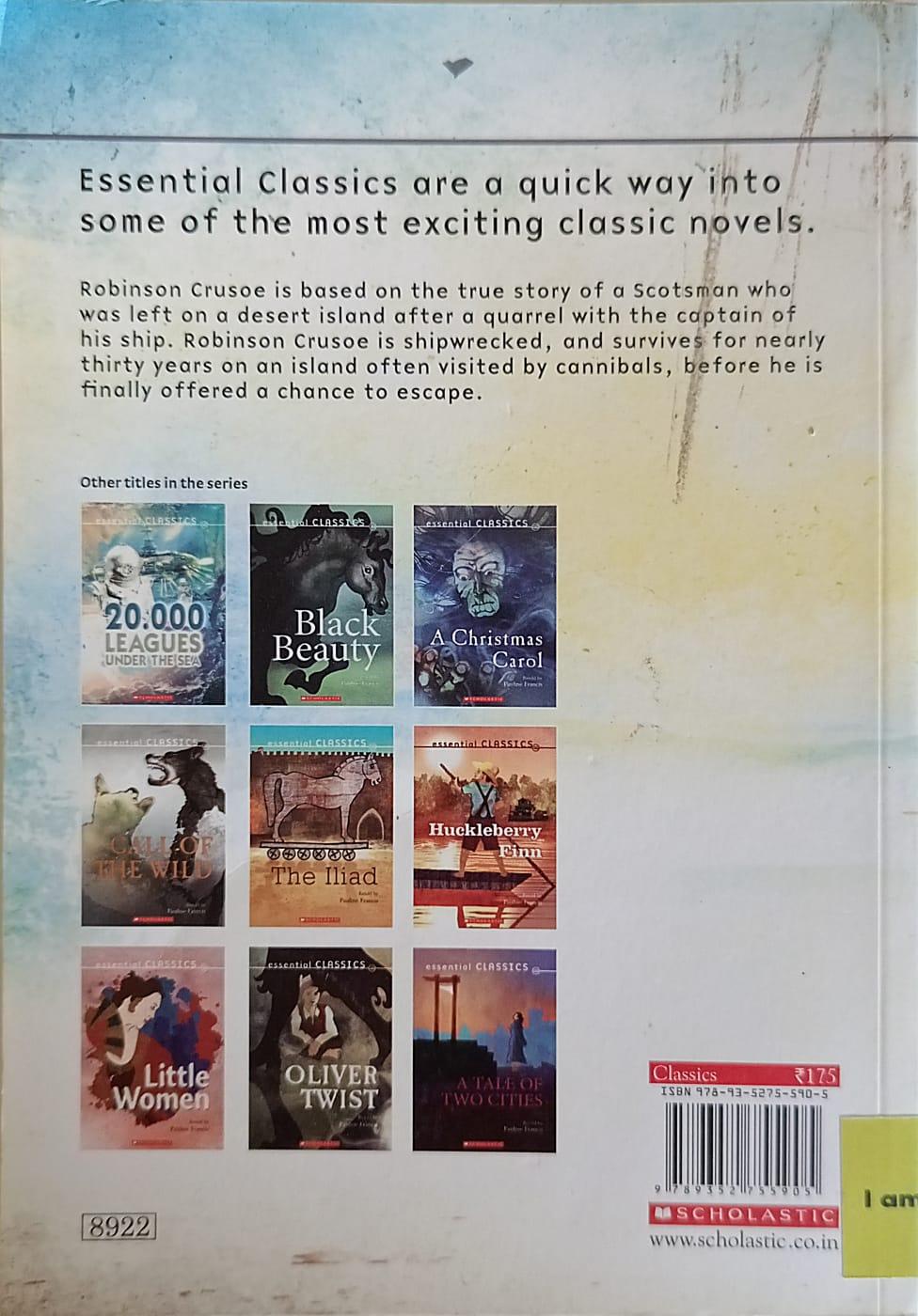 Robinson Crusoe (Essential Classics)