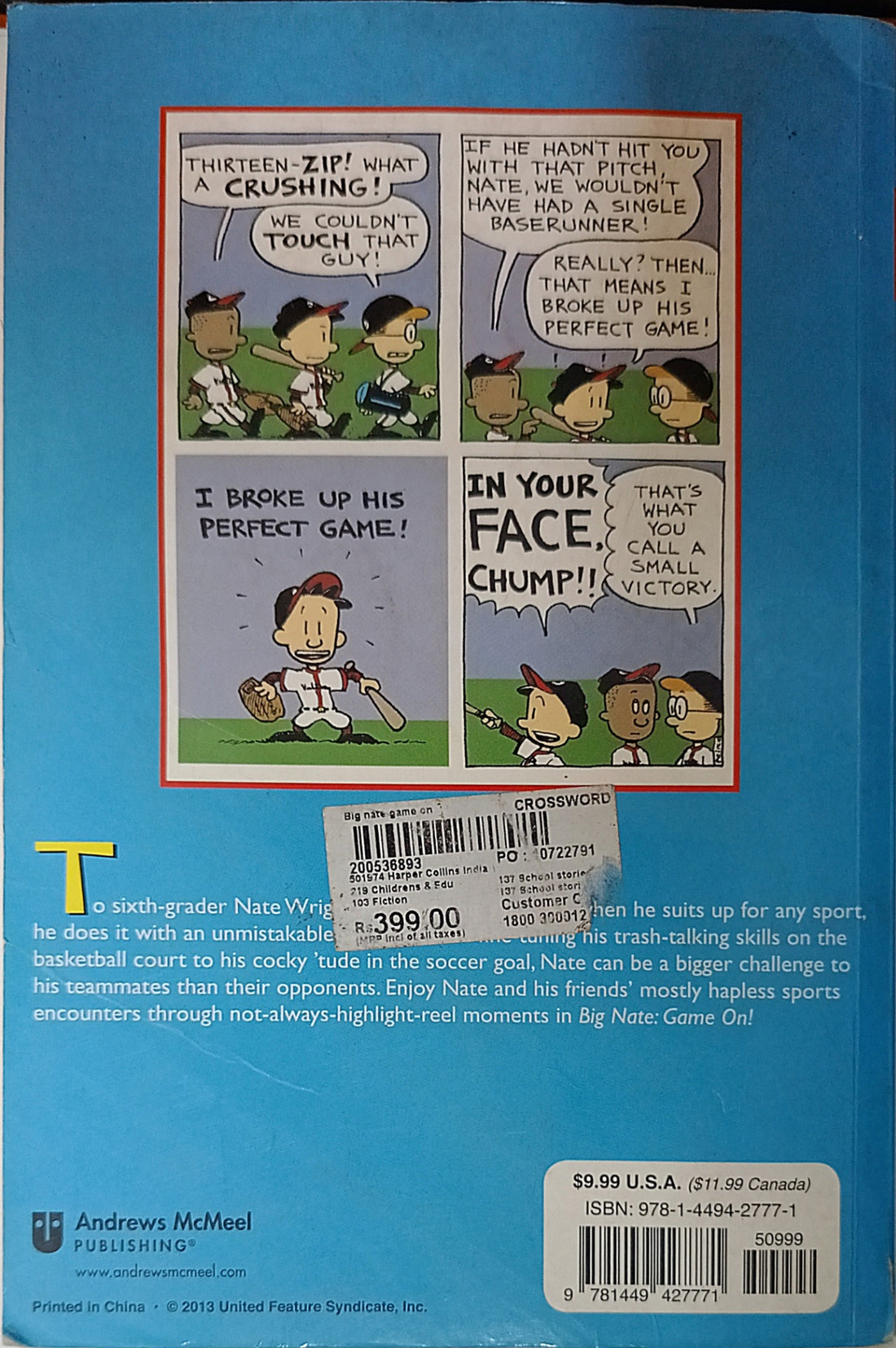 Big Nate: Game On!