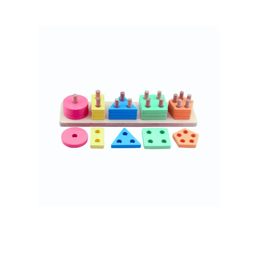 Shape & Stacking 5 Shapes