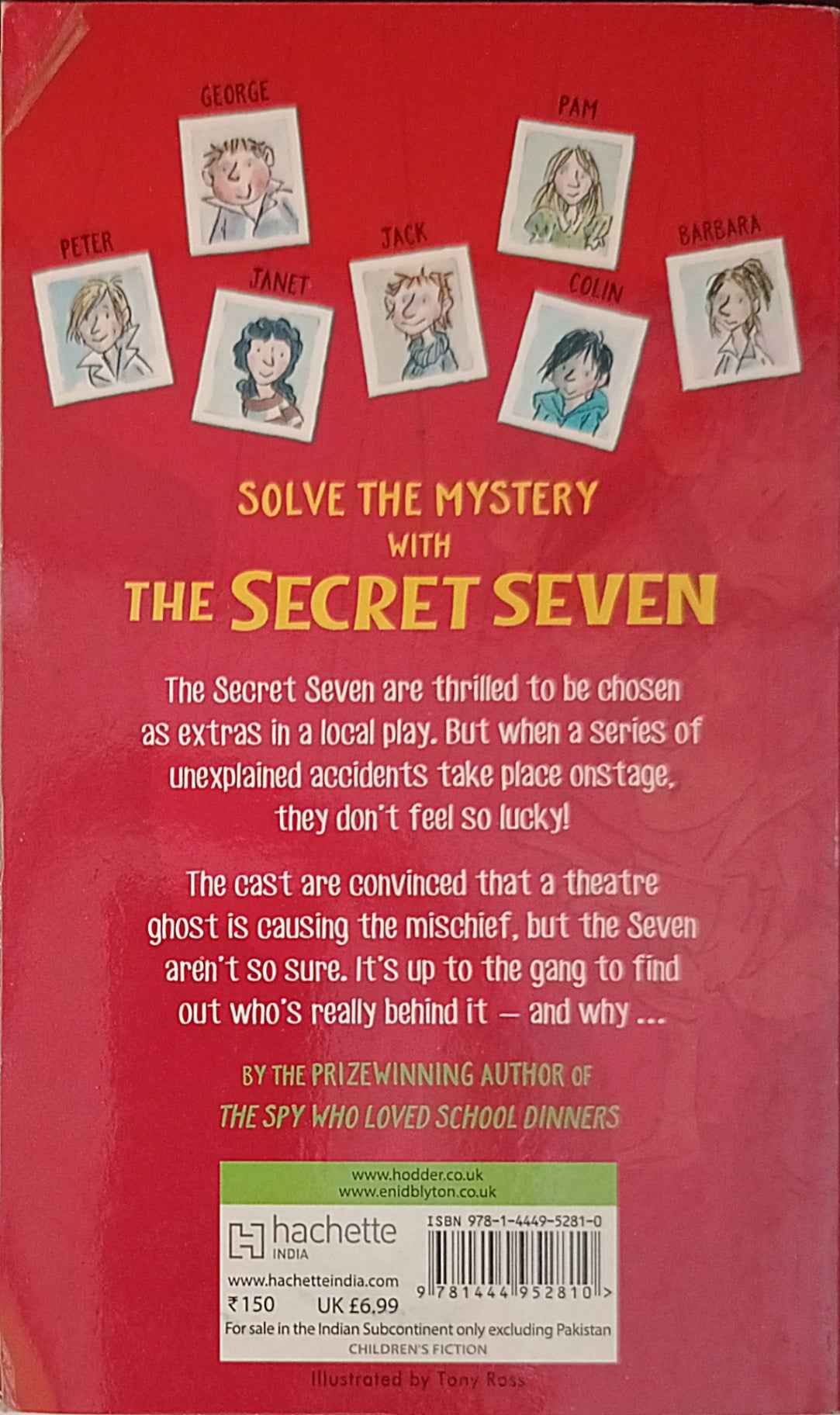 Secret Seven #17 Mystery of the Theatre Ghost - SE18
