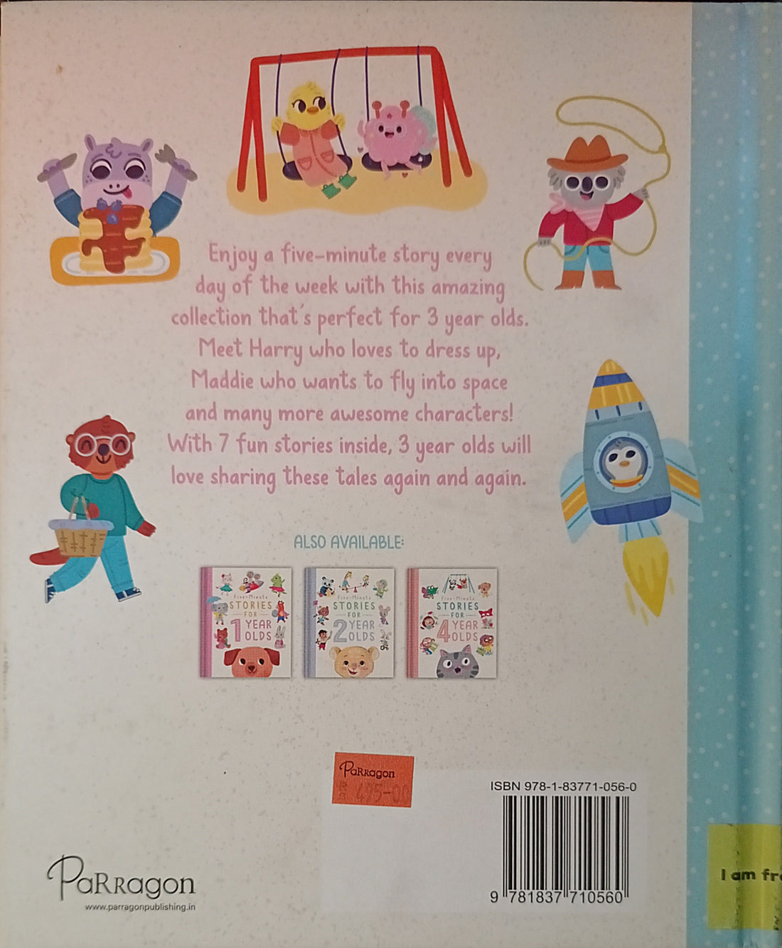 Five-Minute Stories: Five-Minute Stories For 3 Year Olds