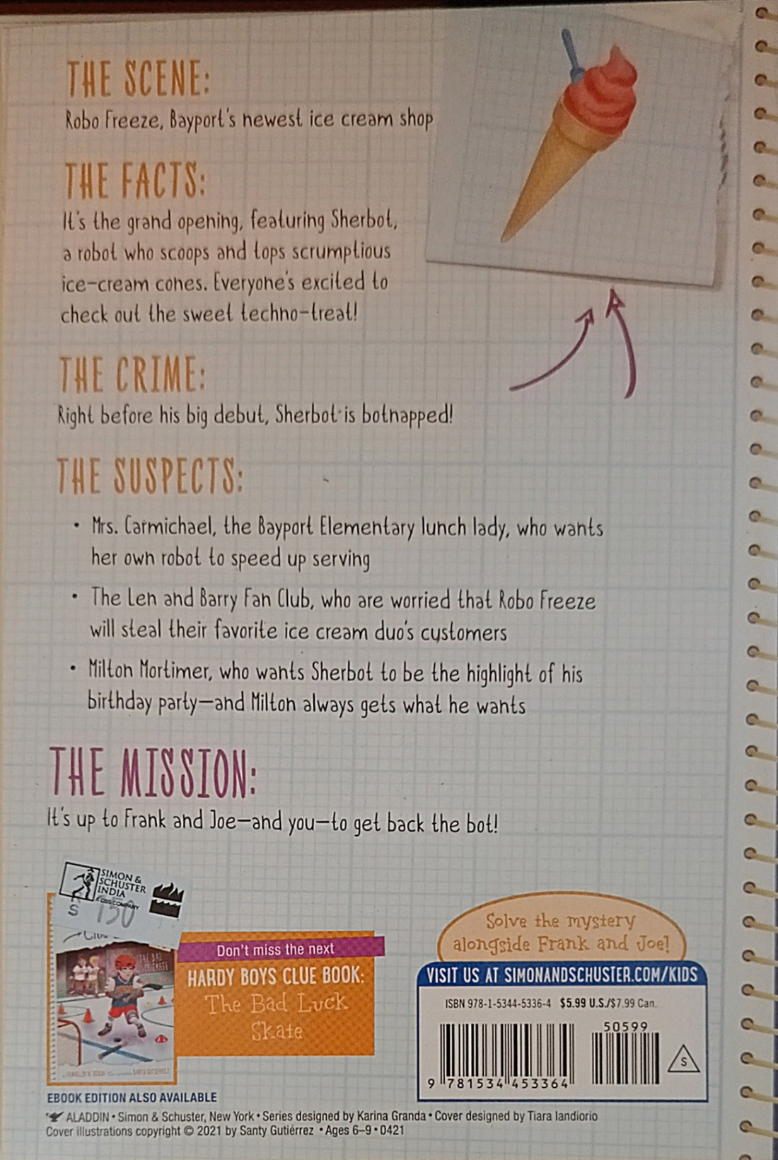 Hardy Boys Clue Book #13 Robot Rescue!