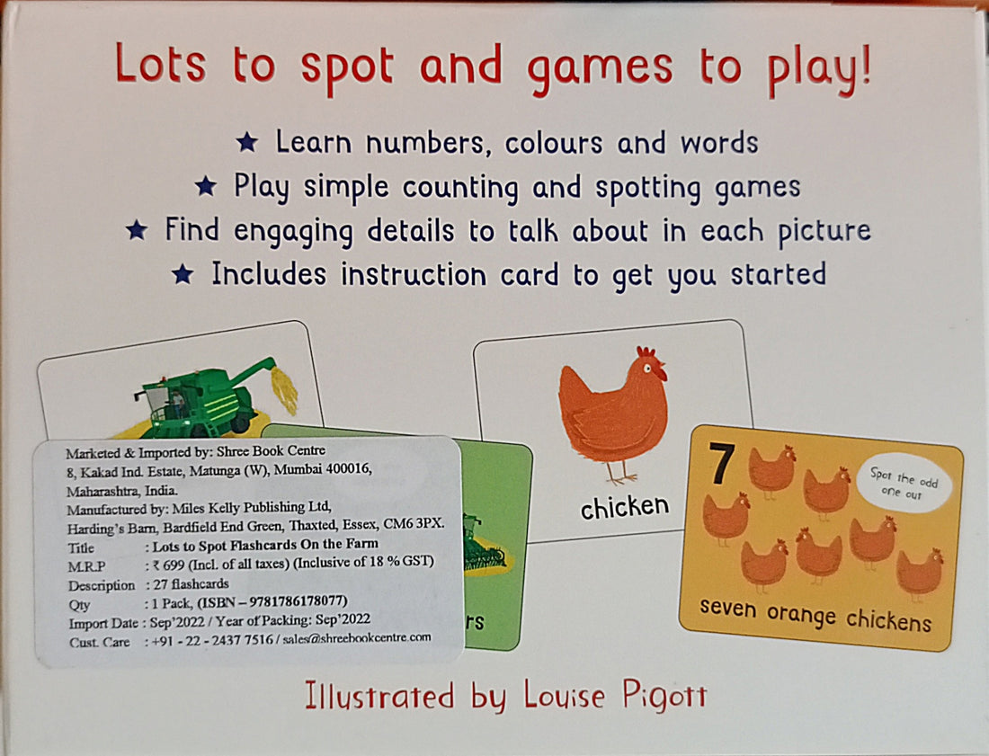 Lots to Spot Flashcards: On the Farm (Flash Cards)