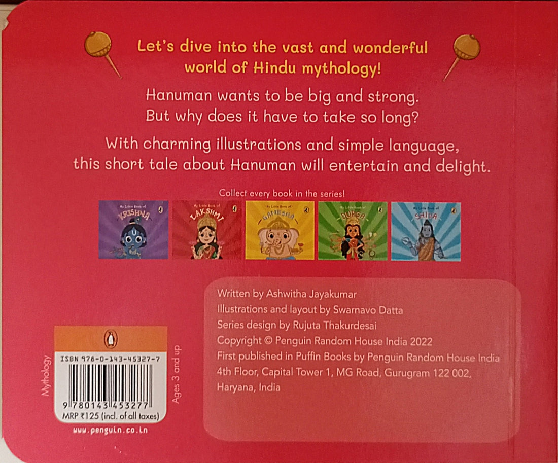 My Little Book: My Little Book of Hanuman