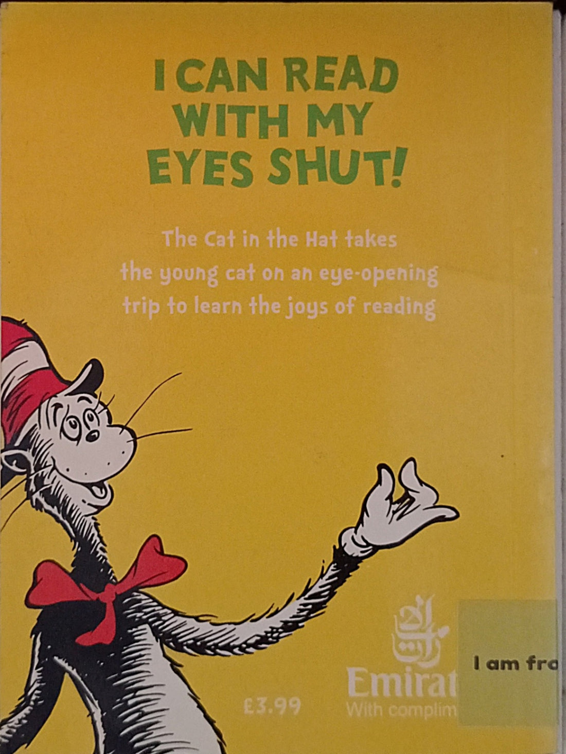 Dr. Seuss' Green Back Books: I Can Read With My Eyes Shut! (Mini Book)