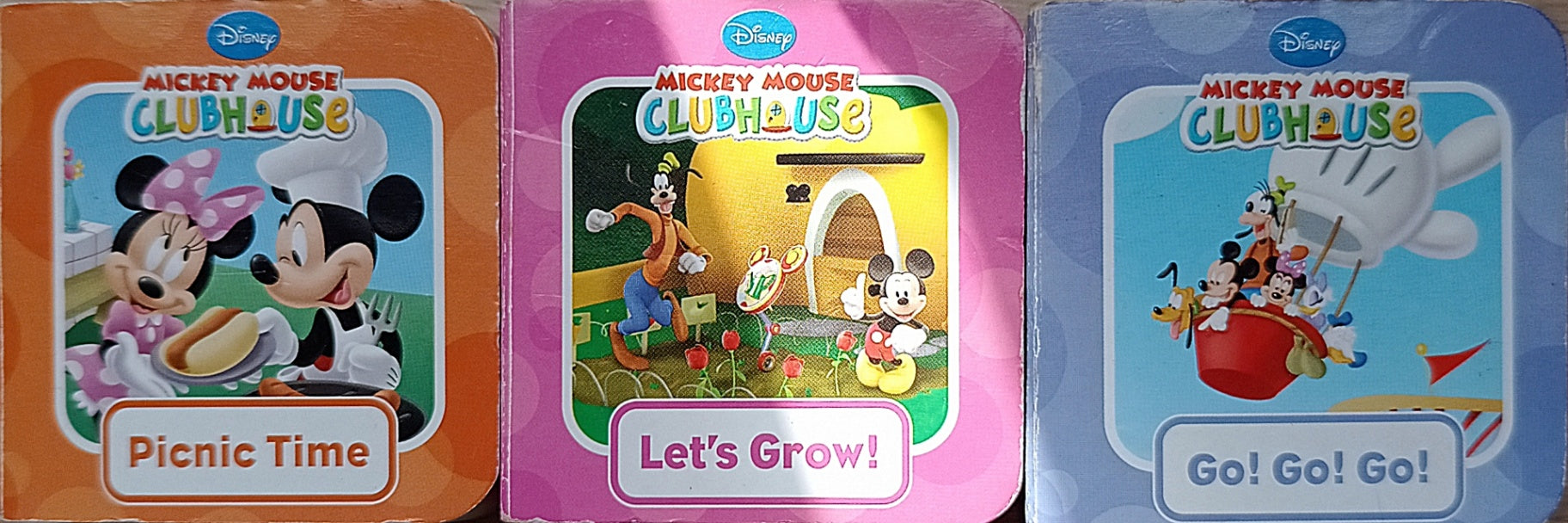 Disney-Mickey Mouse Clubhouse-Picnic Time, Let's Grow!,Go!Go!Go!