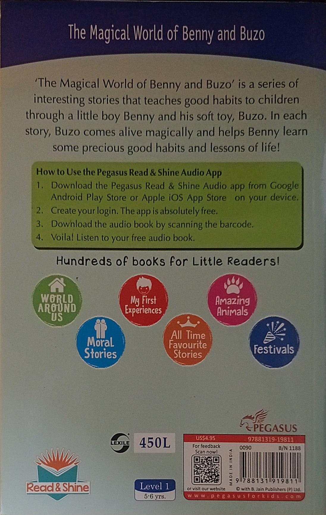 The Magical World of Benny and Buzo Level 1: The Magic of Brushing Teeth