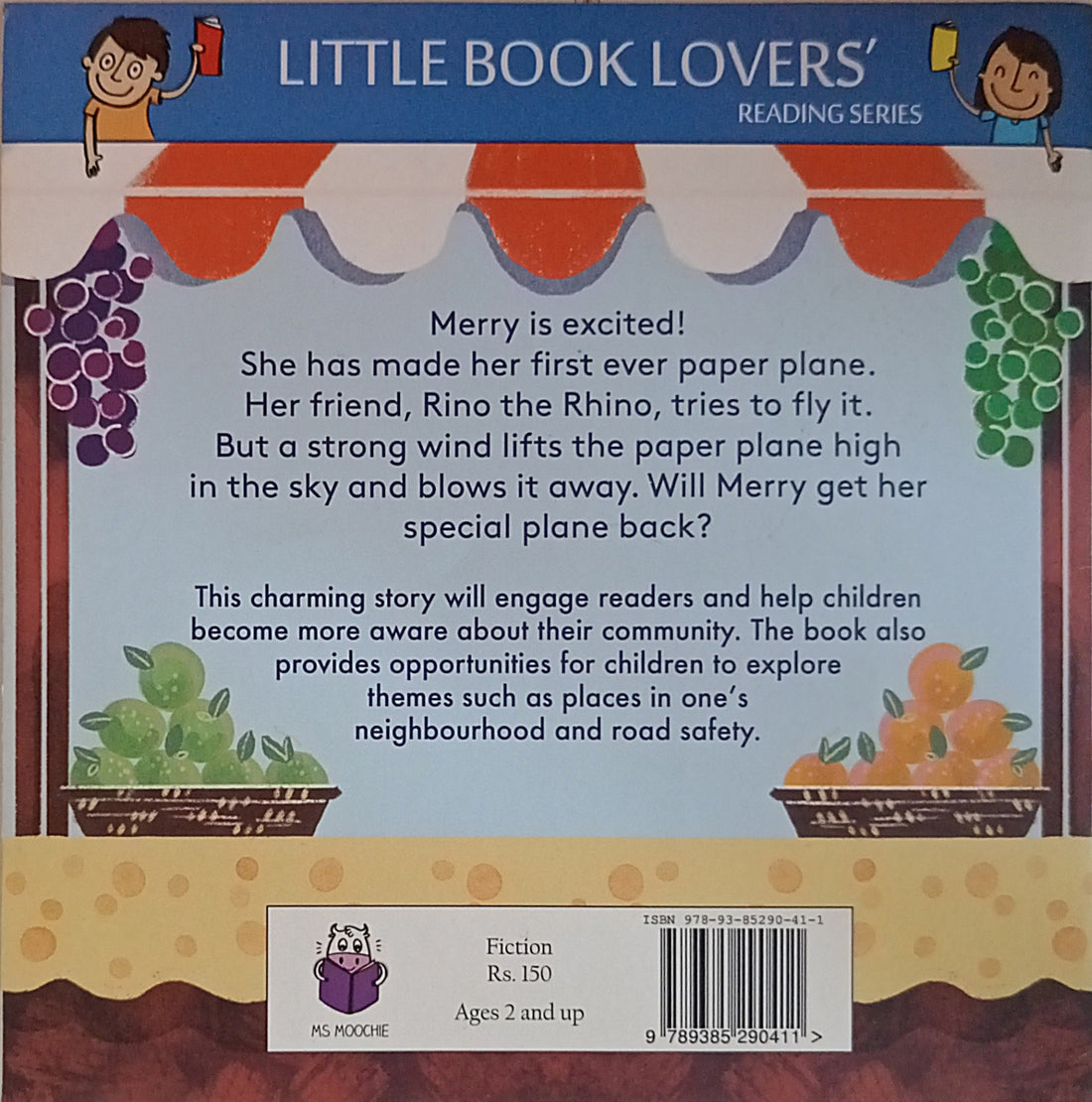 Little Book Lovers' Reading Series: Merry the Elephant's Paper Plane