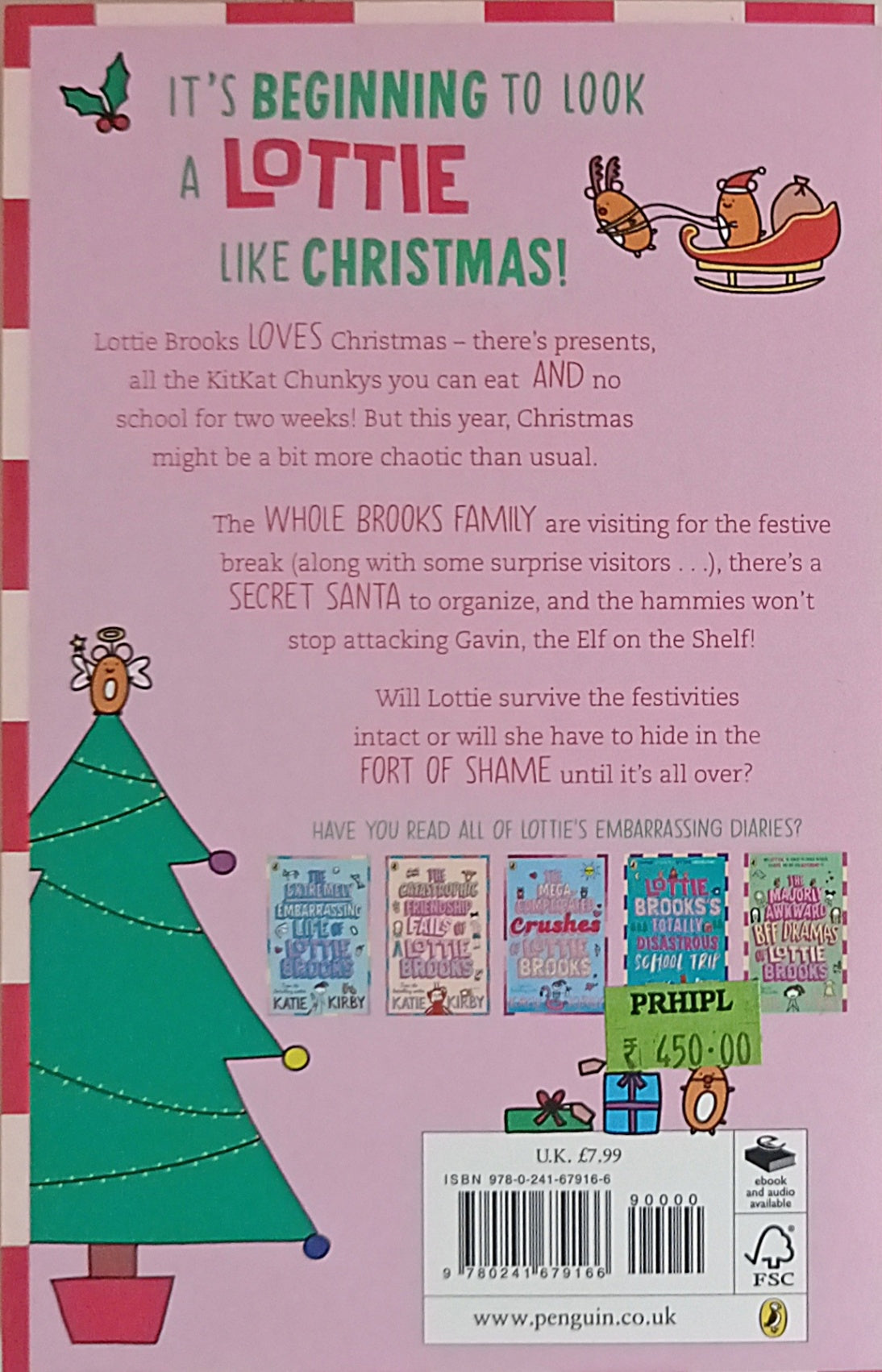 Lottie Brooks #5 The Completely Chaotic Christmas of Lottie Brooks