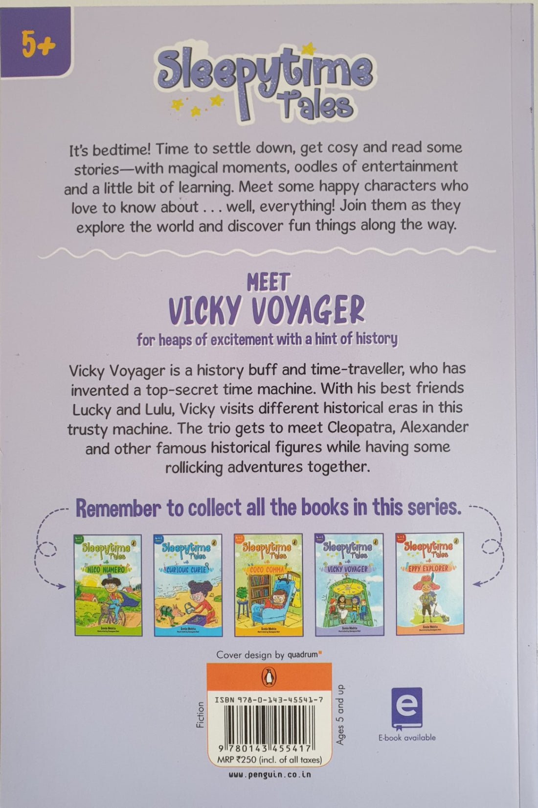 Sleepytime Tales: Sleepytime Tales With Vicky Voyager (4-in-1 Stories)