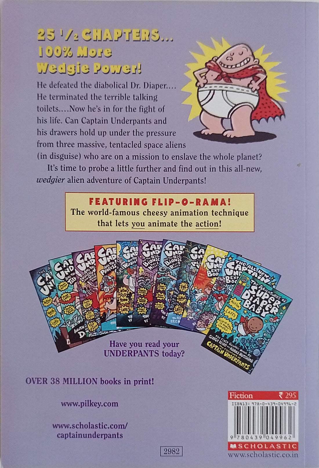 Captain Underpants #3 Captain Underpants and the Invasion of the Incredibly Naughty Cafeteria Ladies from Outer Space (and the Subsequent Assault of the Equally Evil Lunchroom Zombie Nerds)
