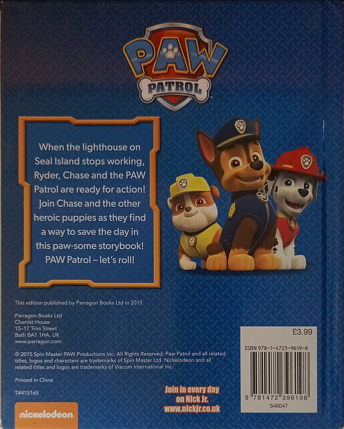 Paw Patrol: Chase is on the Case!