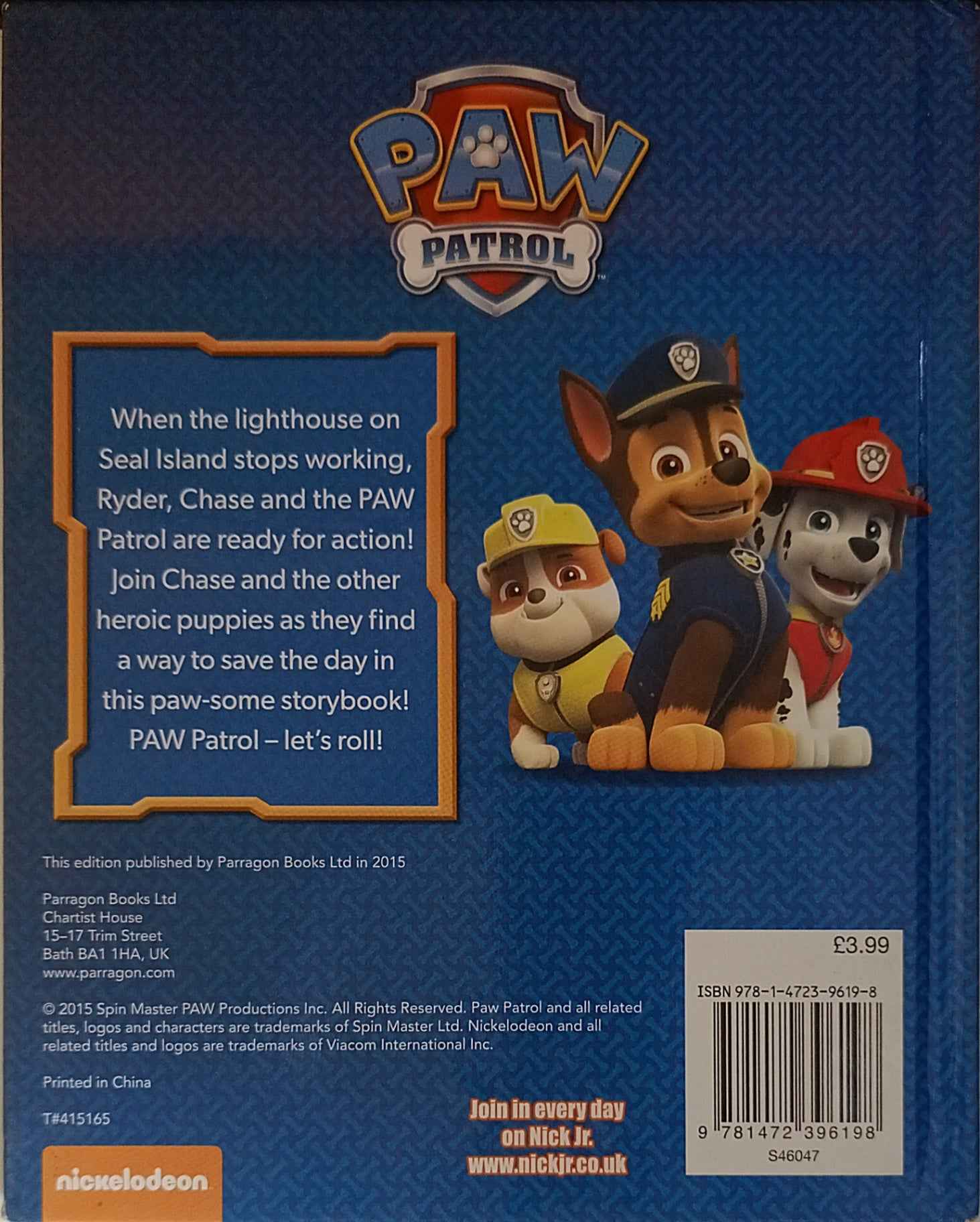 Paw Patrol: Chase is on the Case!