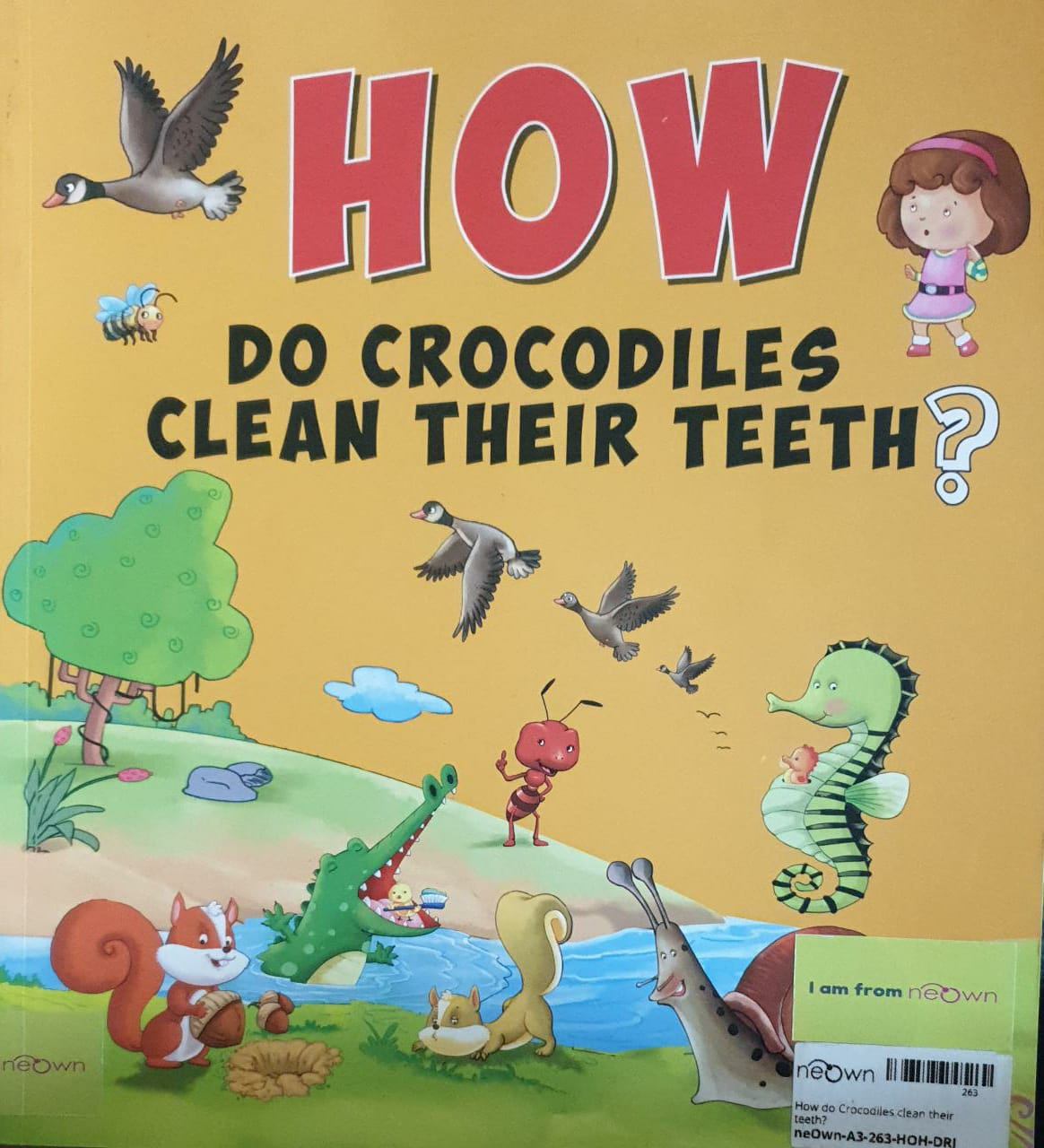 How do Crocodiles clean their teeth?