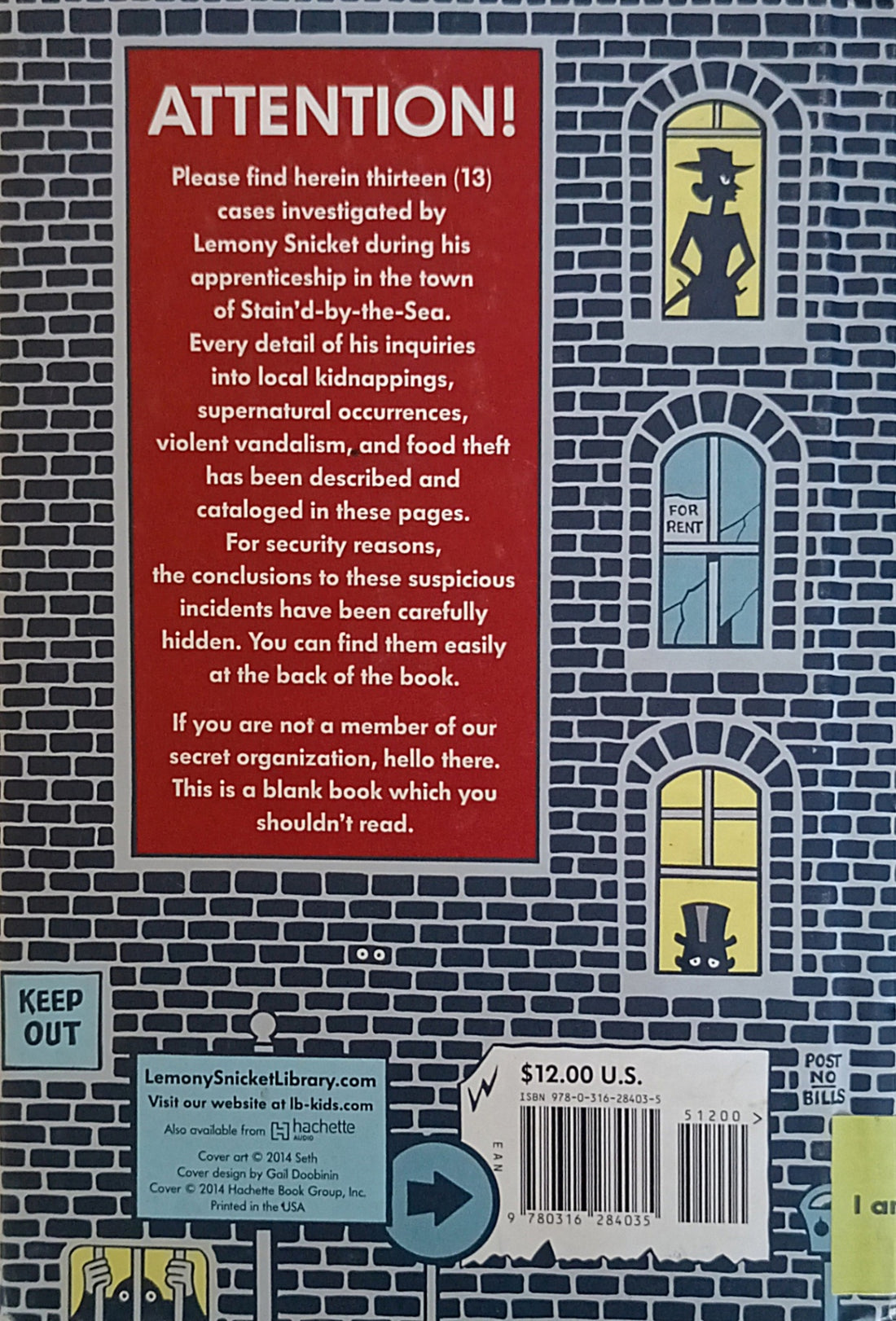 All the Wrong Questions #2.5 File Under-13 Suspicious Incidents