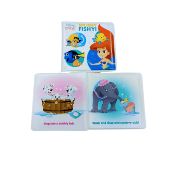 Disney Baby Bath Books(Splishy Fishy/Tub Time)