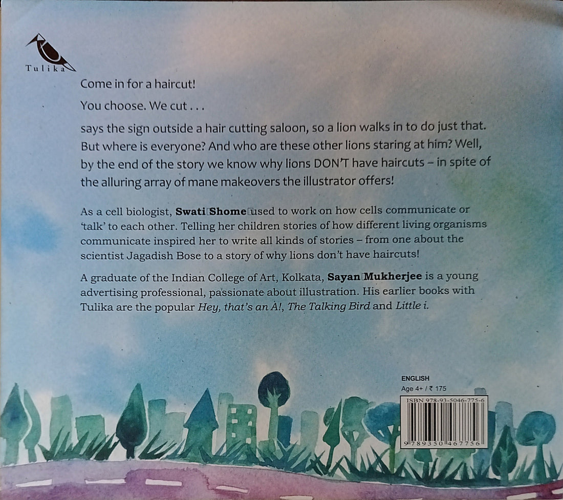 Lion Goes For A Haircut