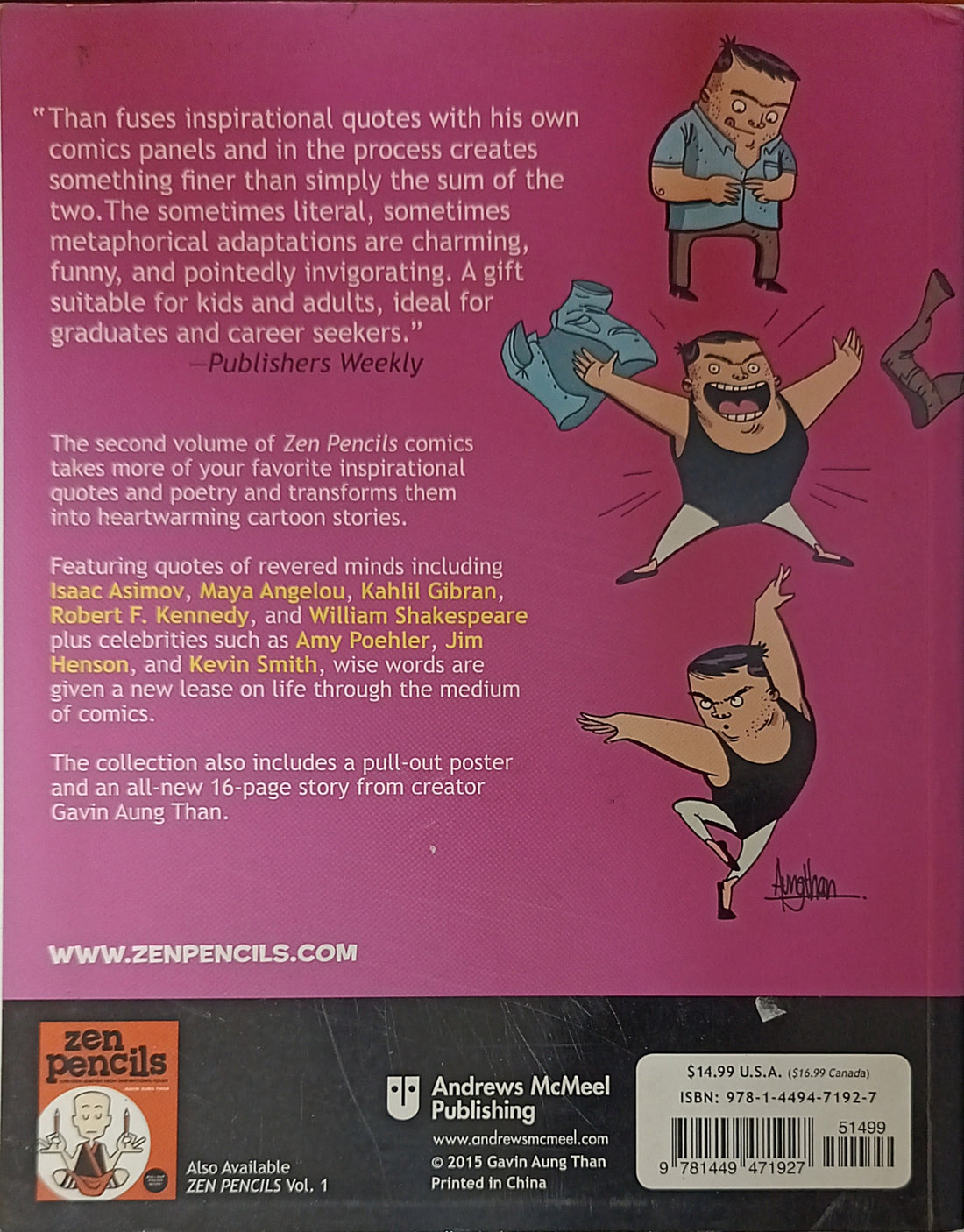 Zen Pencils #2 Dream the Impossible Dream