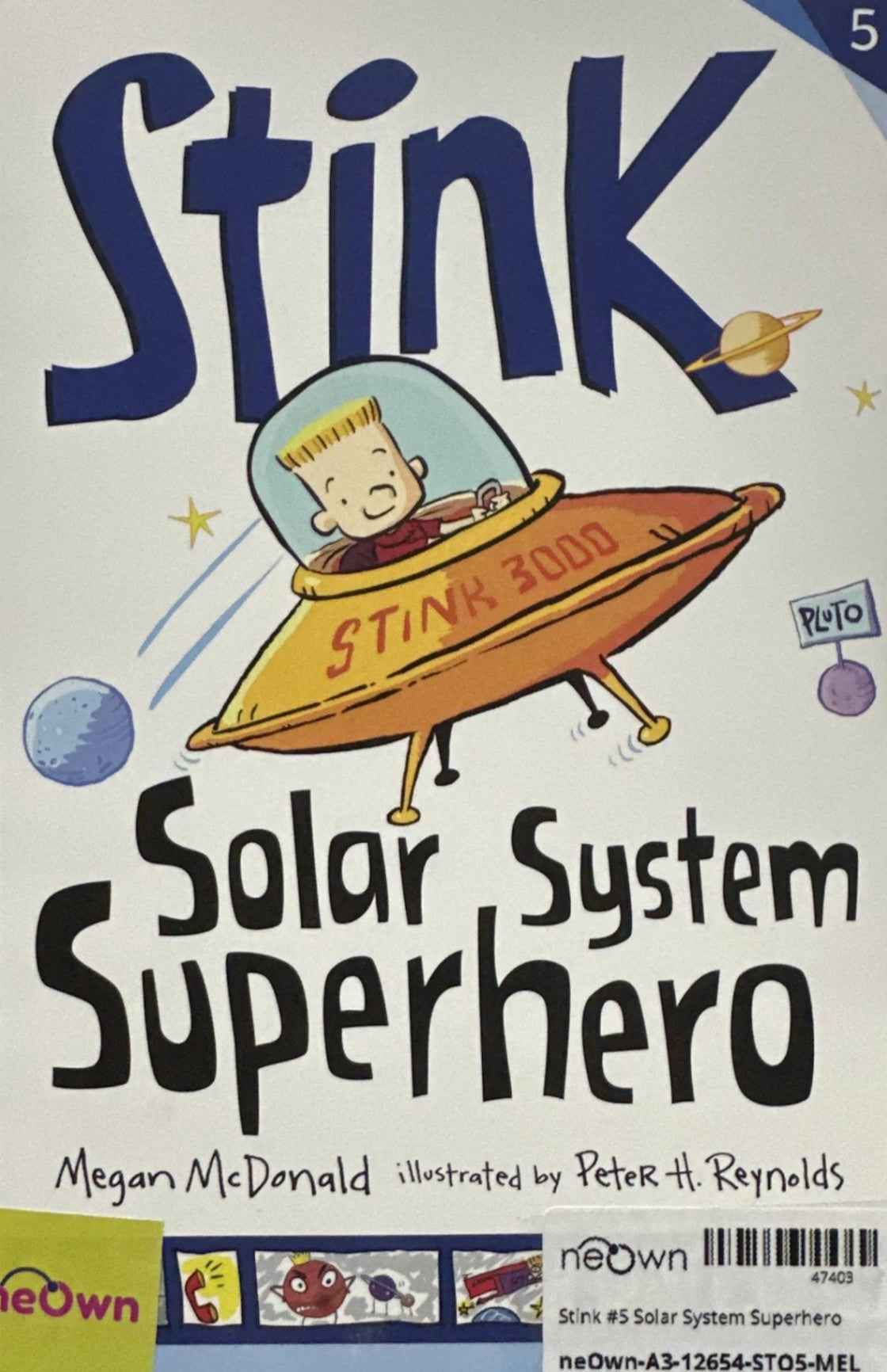 Stink #5 Solar System Superhero
