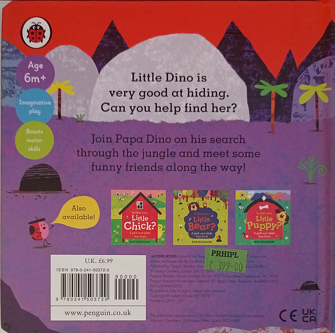 Is that You, Little Dino? (A Pull-and-Slide Flap Book))