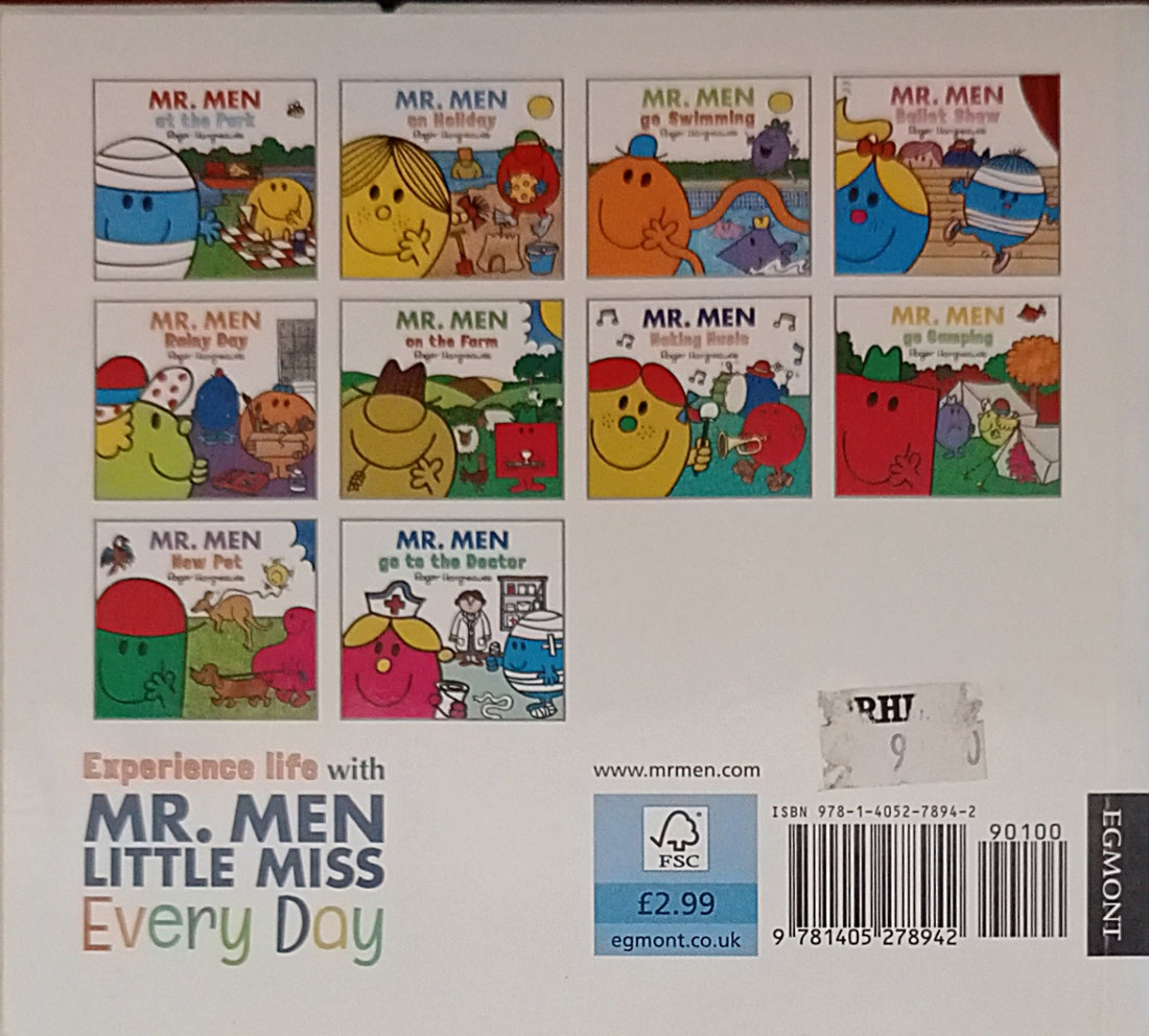 Mr. Men Go Swimming