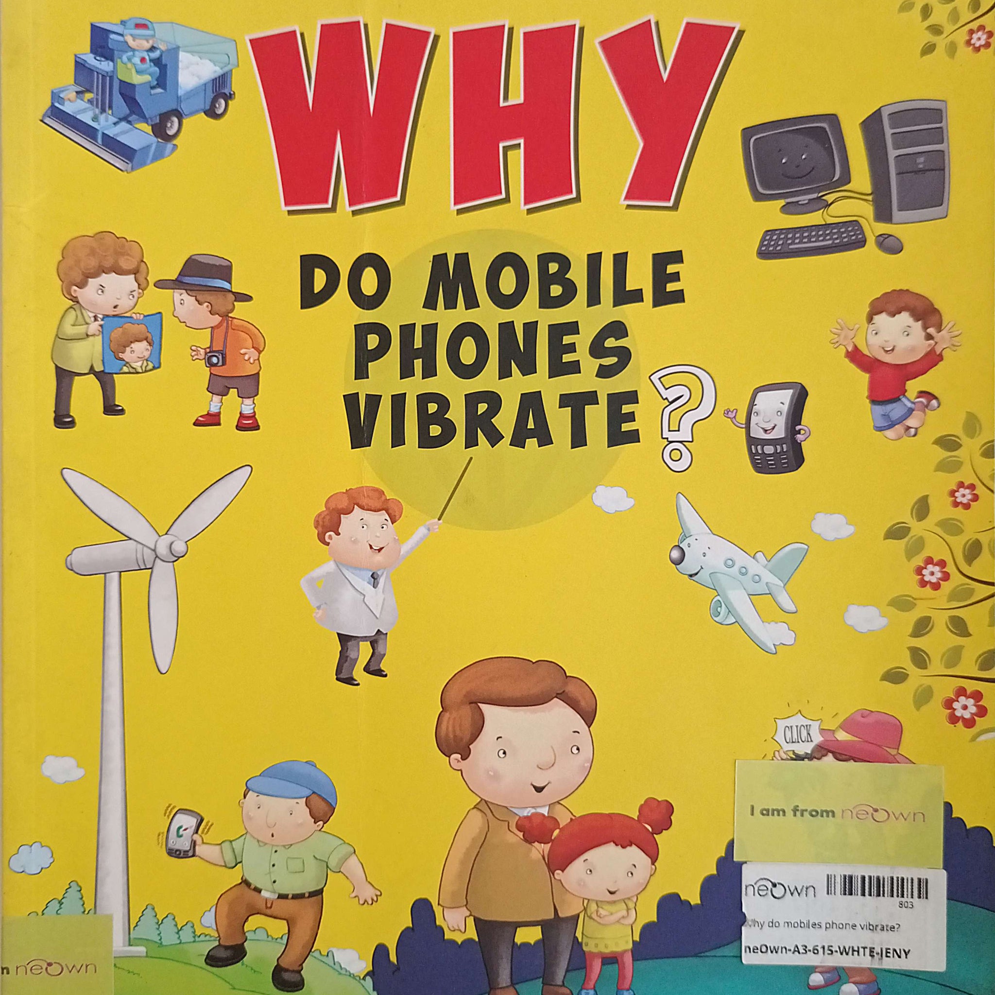 Why do mobiles phone vibrate?