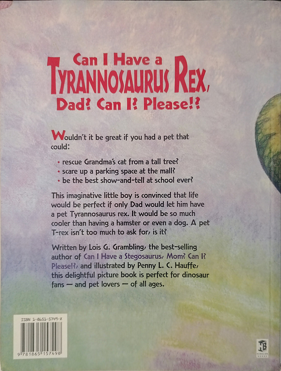 Can I Have a Tyrannosaurus Rex, Dad? Can I? Please?