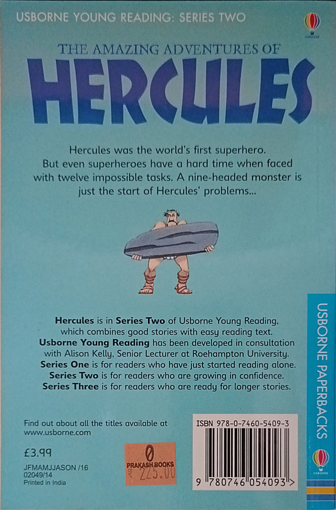 Usborne Young Reading Series Two: The Amazing Adventures of Hercules