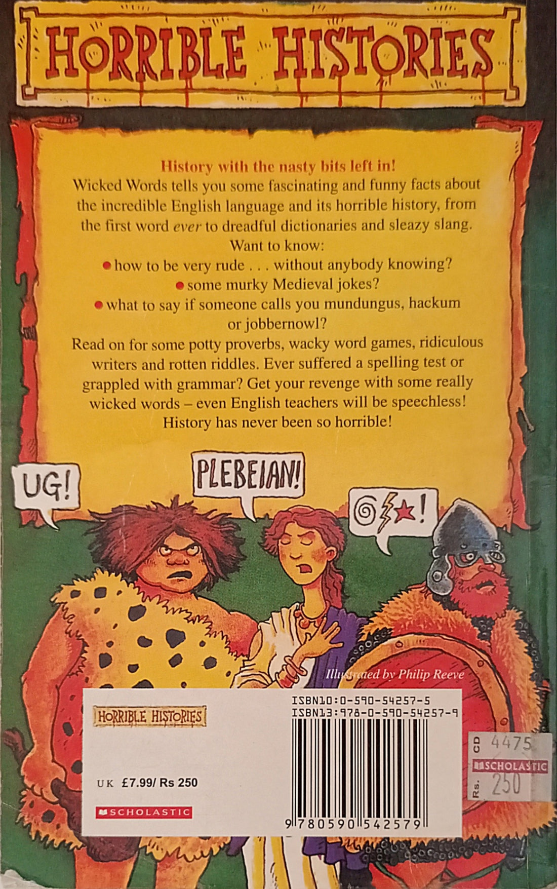 Horrible Histories Special: Wicked Words