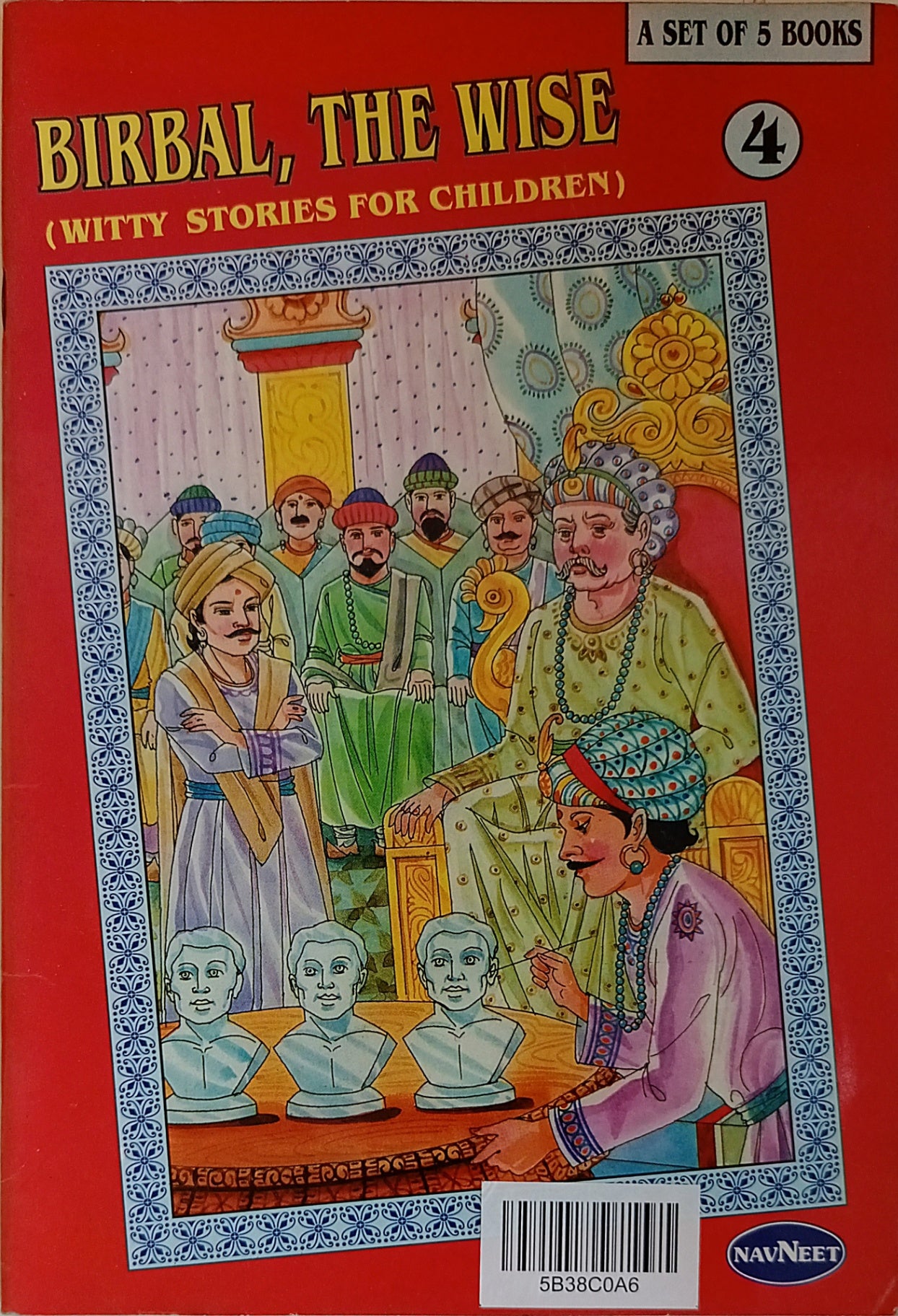 Birbal, The Wise-Vol.4 (A Set of 5 Books)