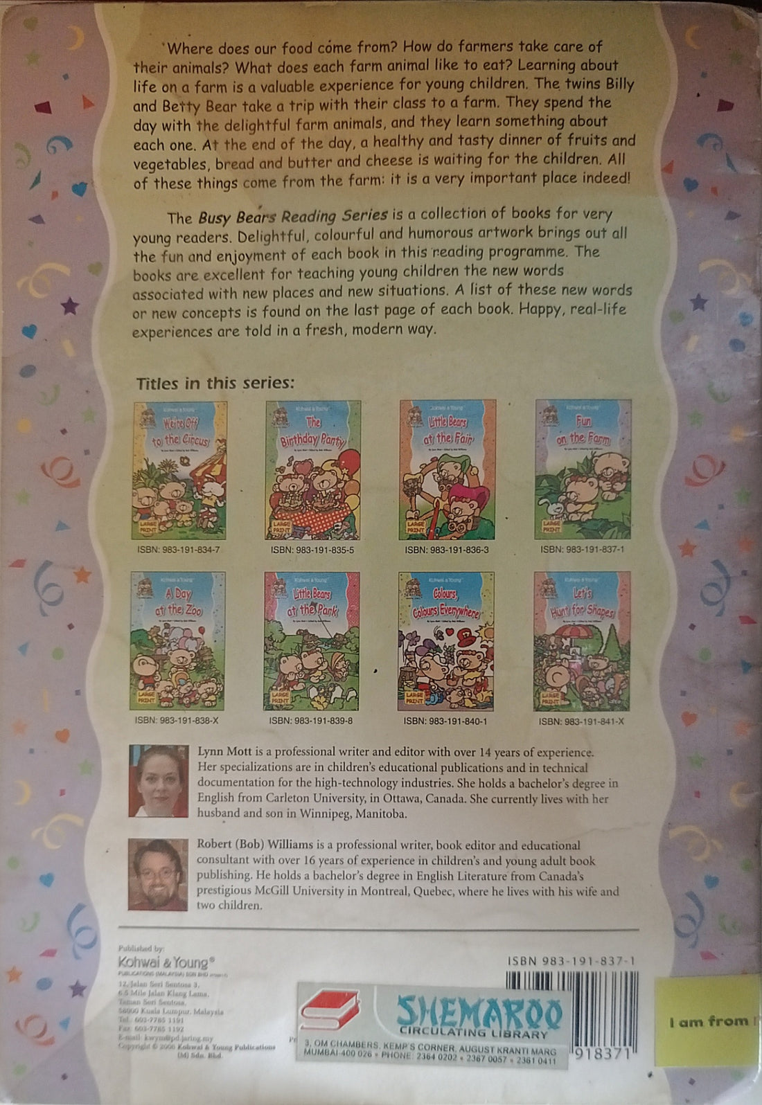 Kohwai & Young The Busy Bears: Fun On the Farm