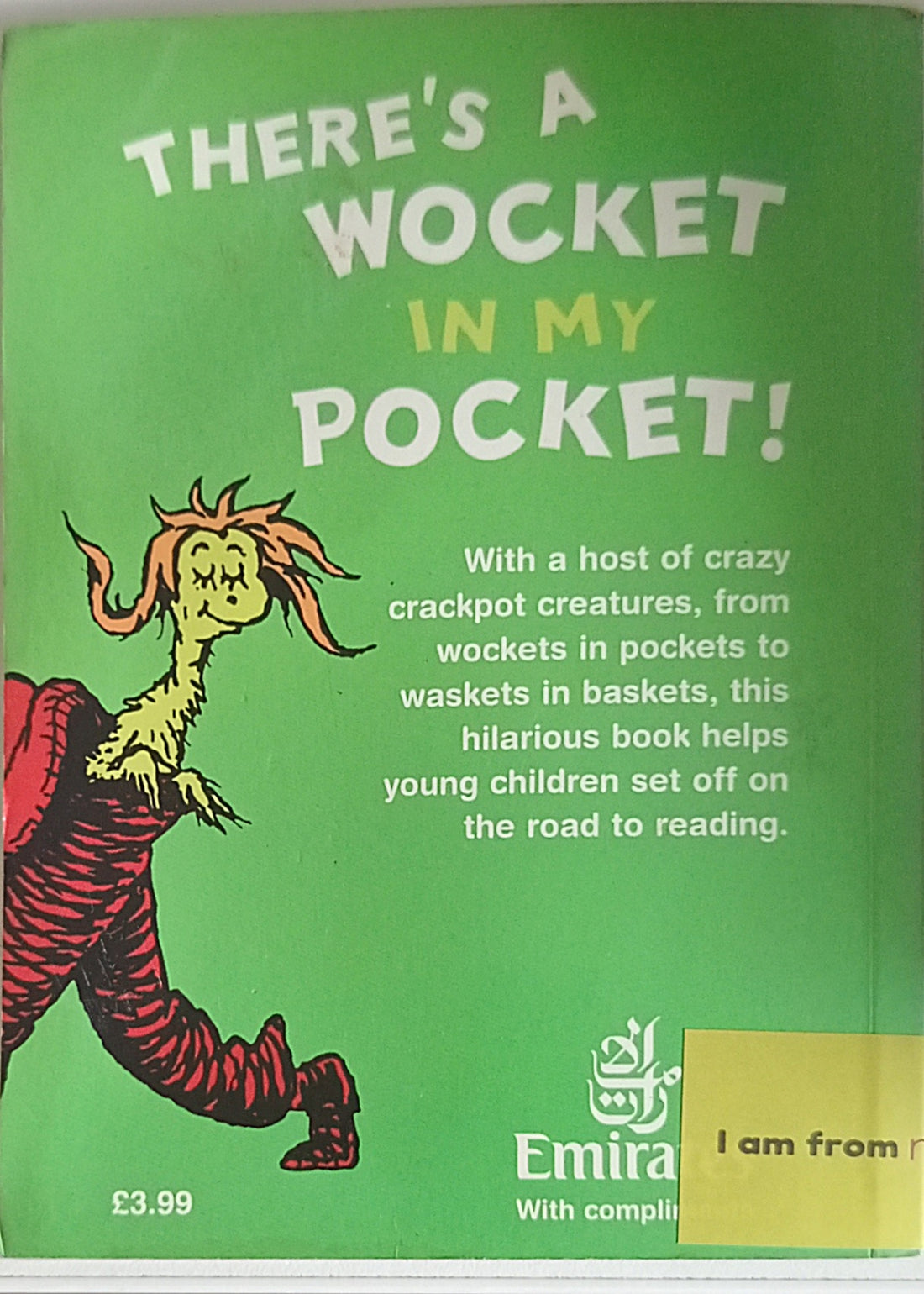 Dr. Seuss' Blue Back Books: There's a Wocket in my Pocket! (Mini Book)