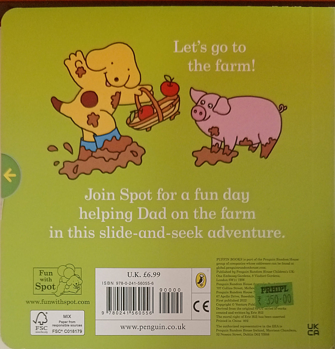 Spot: Spot's Slide and Seek: Farm (A Push-and-Pull Adventure)